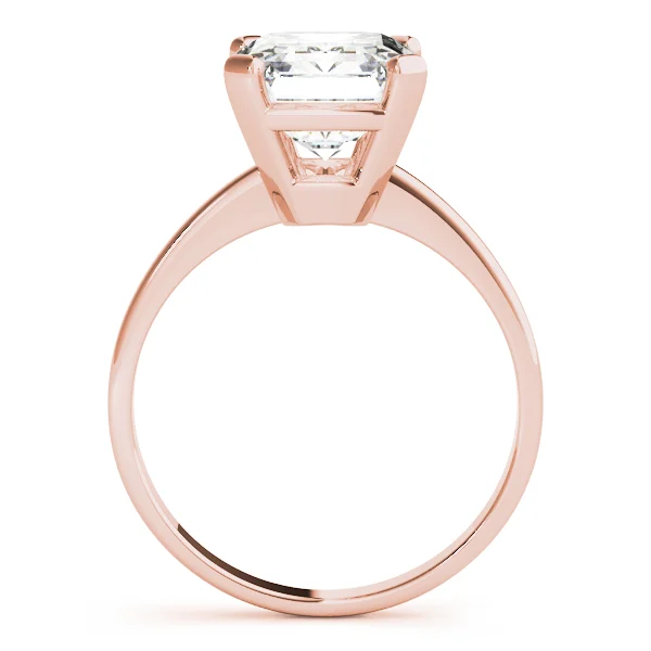 Emerald Cut Solitaire Engagement Ring - Image 10