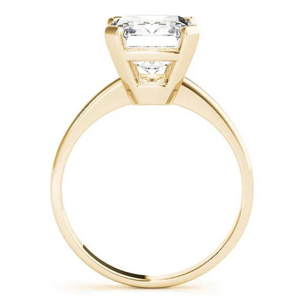 Emerald Cut Solitaire Engagement Ring - Image 6