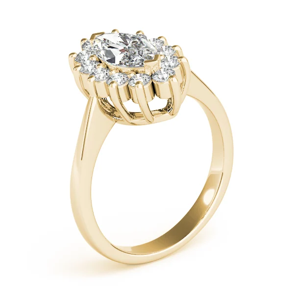 Marquise Halo Engagement Rings - Image 8