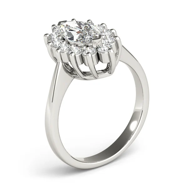 Marquise Halo Engagement Rings - Image 4