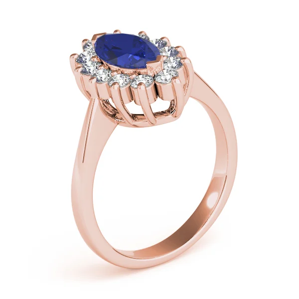 Marquise Halo Engagement Rings - Image 24