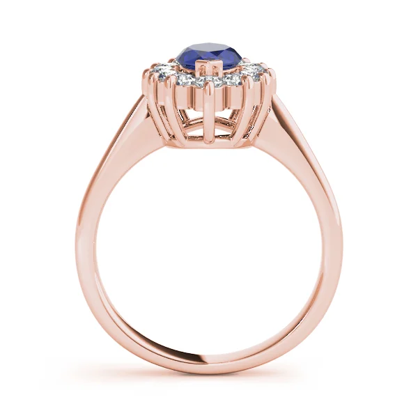 Marquise Halo Engagement Rings - Image 22