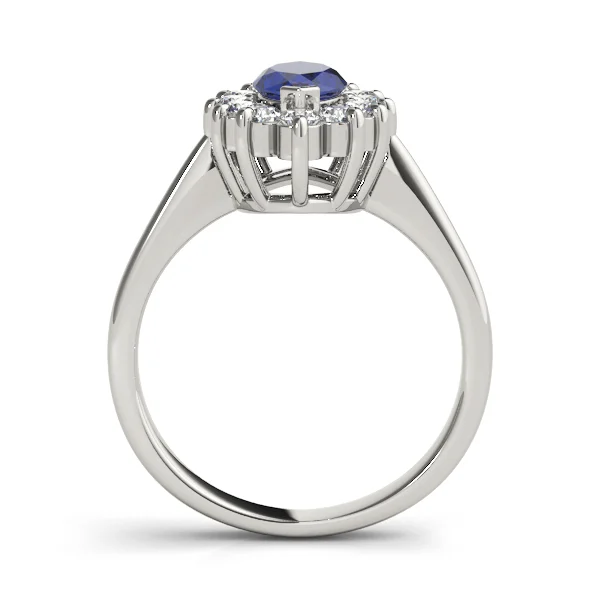 Marquise Halo Engagement Rings - Image 14