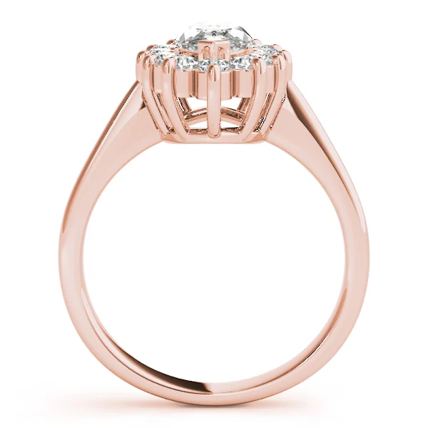 Marquise Halo Engagement Rings - Image 10