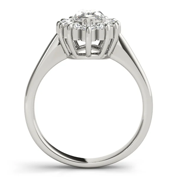 Marquise Halo Engagement Rings - Image 2