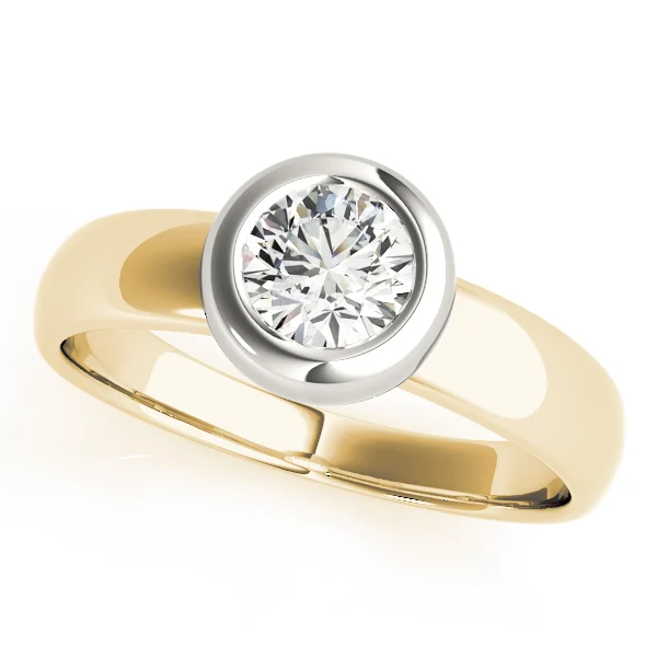 Solitaire Bezel Set Engagement Rings - Image 5