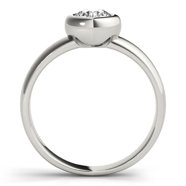 Solitaire Bezel Set Engagement Rings - Image 2