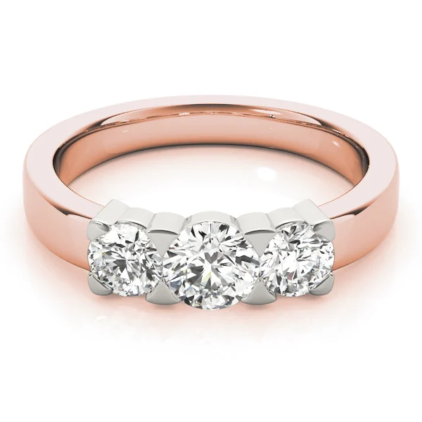 3-Stone Round Engagement Rings - Image 11