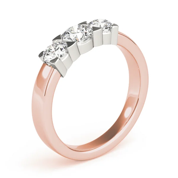 3-Stone Round Engagement Rings - Image 12