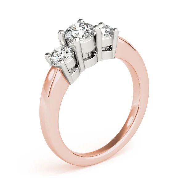 3-Stone Round Engagement Ring - Image 12