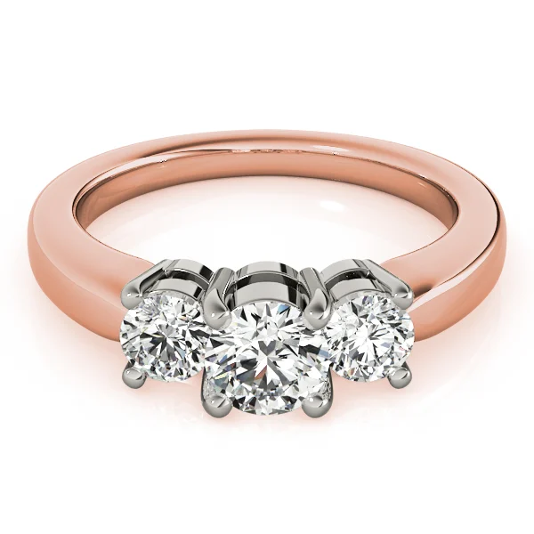 3-Stone Round Engagement Ring - Image 11