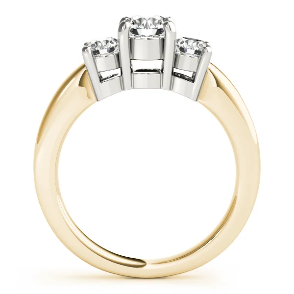3-Stone Round Engagement Ring - Image 6