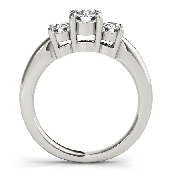 3-Stone Round Engagement Ring - Image 2
