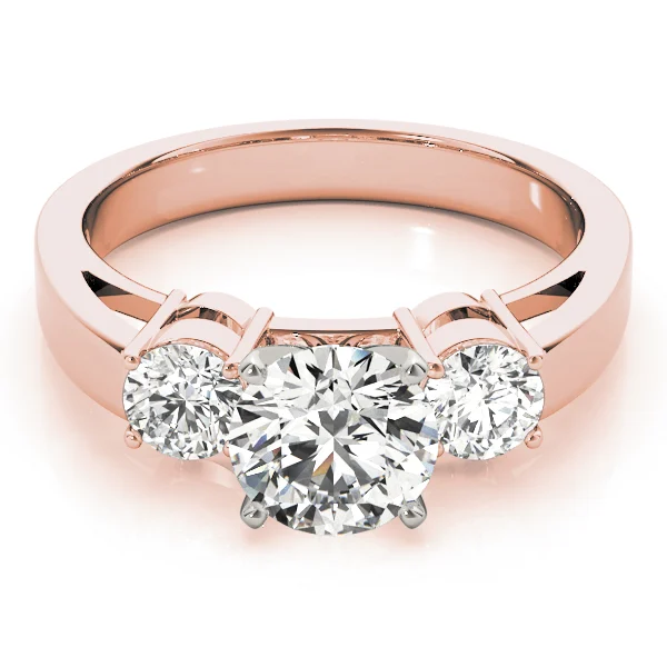 3-Stone Round Engagement Ring - Image 11