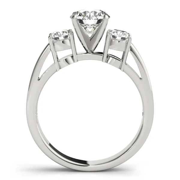 3-Stone Round Engagement Ring - Image 2