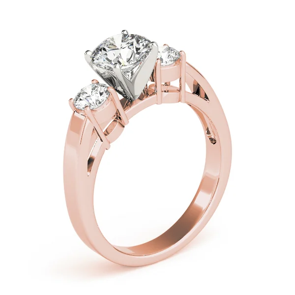 3-Stone Round Engagement Ring - Image 12