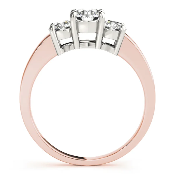 ENGAGEMENT RINGS 3 STONE ROUND - Image 10