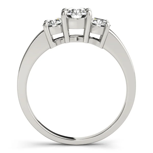 ENGAGEMENT RINGS 3 STONE ROUND - Image 2