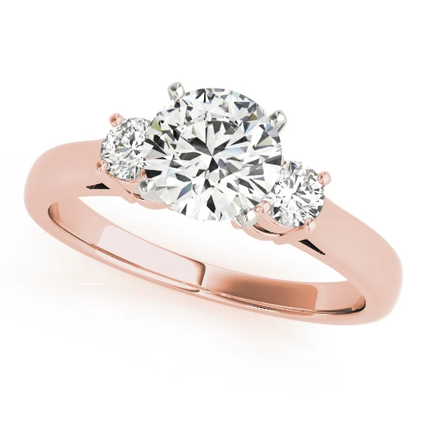 3-Stone Round Engagement Ring - Image 9