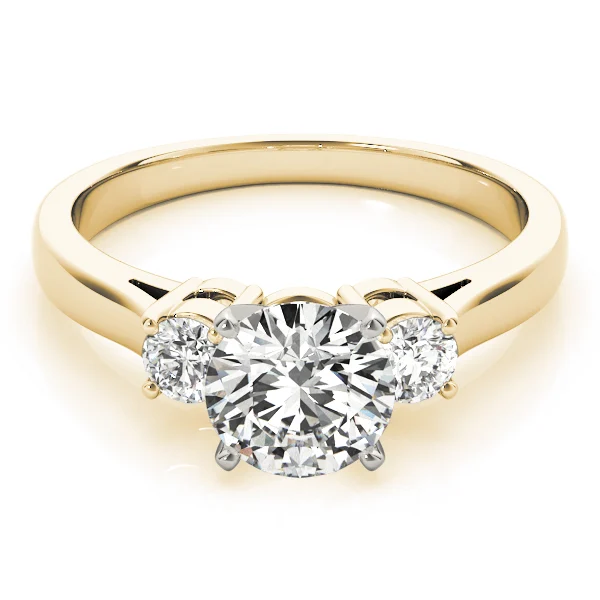 3-Stone Round Engagement Ring - Image 7