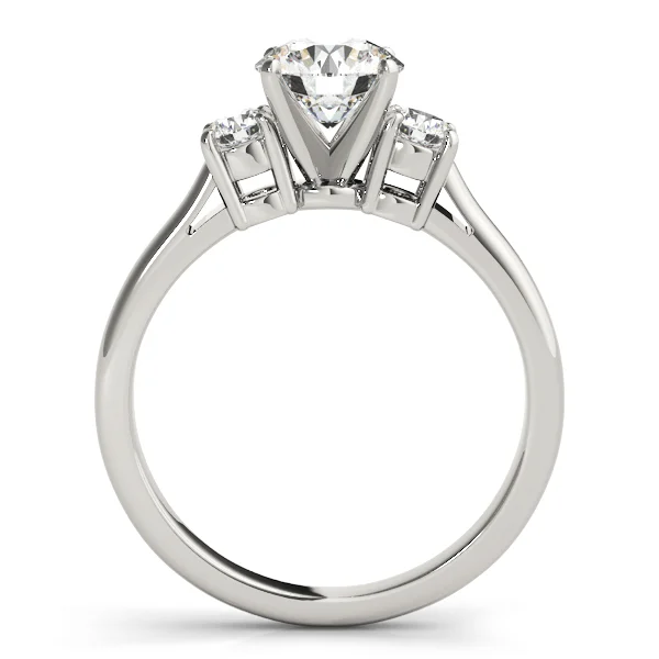 3-Stone Round Engagement Ring - Image 2