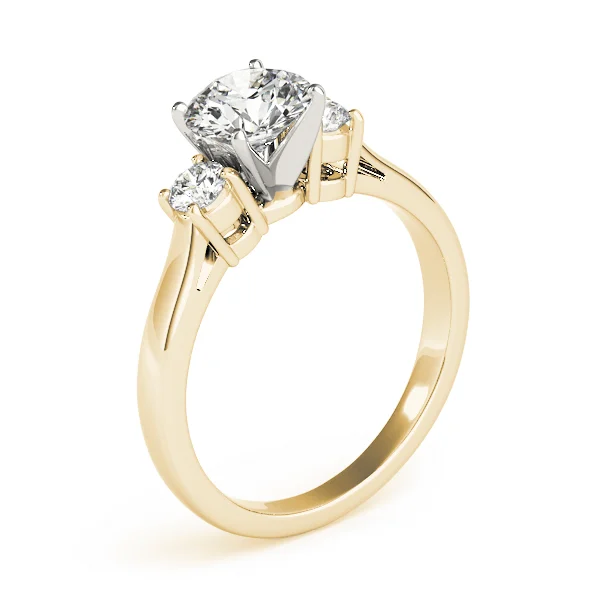 3-Stone Round Engagement Ring - Image 8