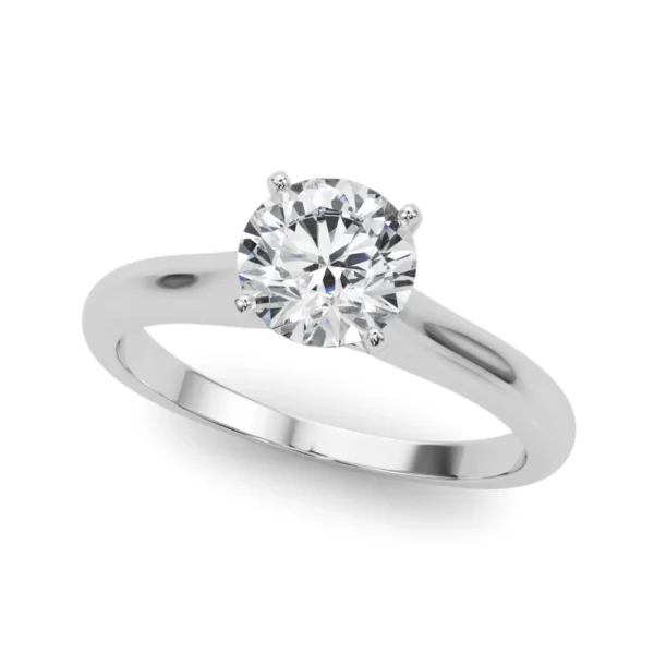 Cathedral Solitaire Engagement Ring