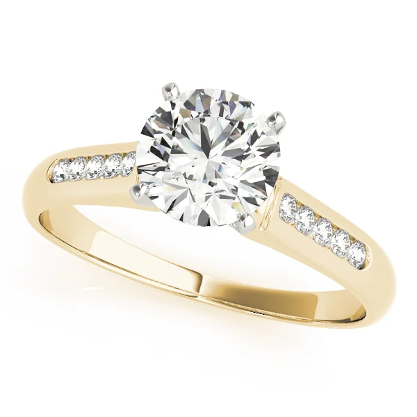 Channel Set Single Row Engagement Ring - Image 5