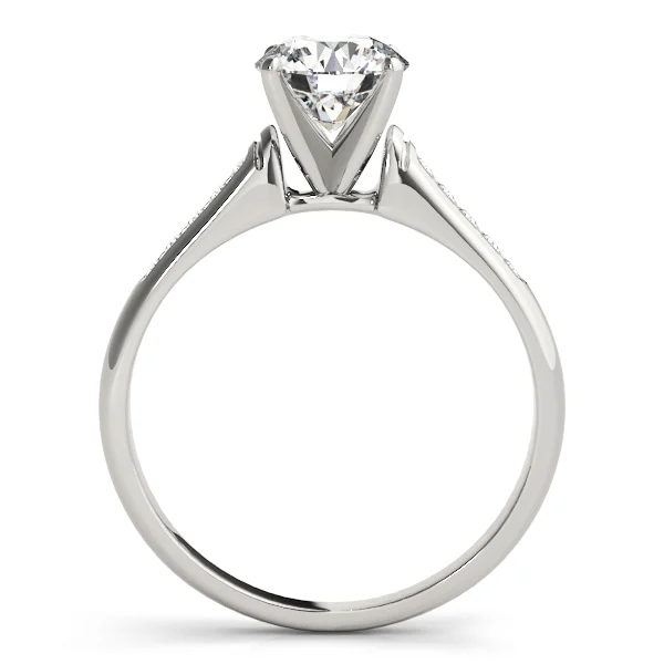 Channel Set Single Row Engagement Ring - Image 2