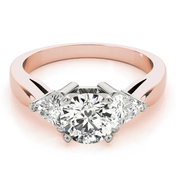 3-Stone Trillion Shape Engagement Rings - Image 11