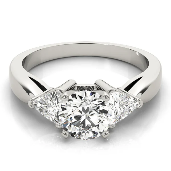 3-Stone Trillion Shape Engagement Rings - Image 3