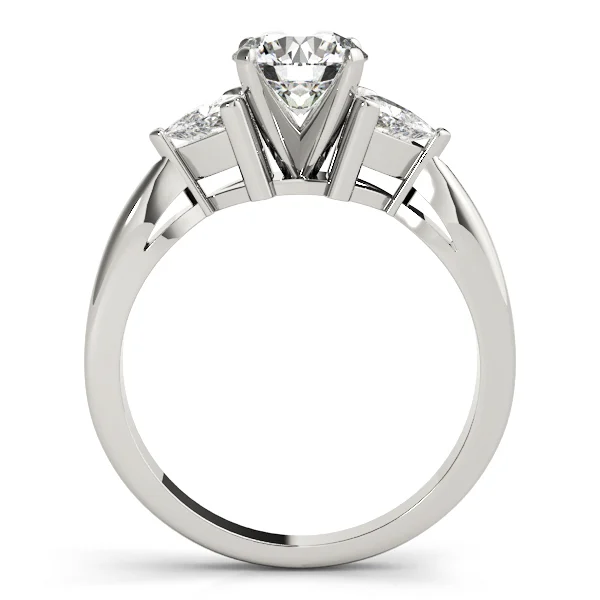 3-Stone Trillion Shape Engagement Rings - Image 2