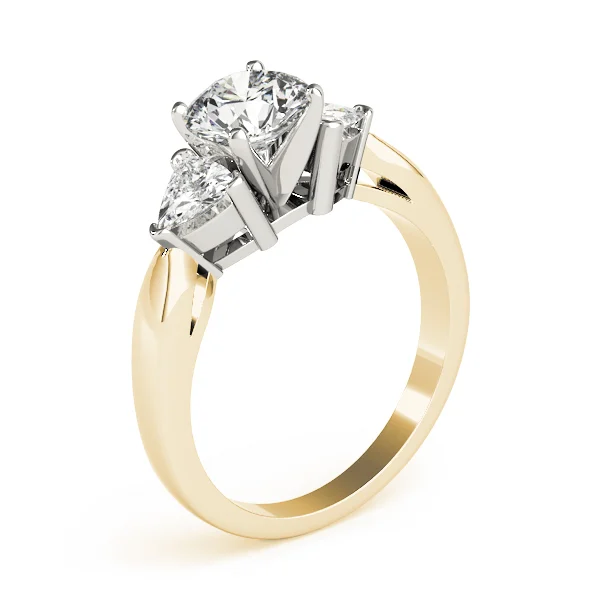 3-Stone Trillion Shape Engagement Rings - Image 8