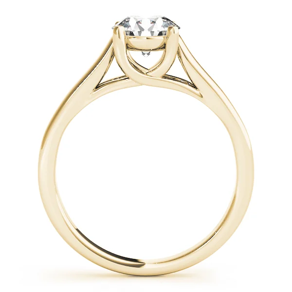 Round Trellis Solitaire Engagement Ring - Image 5
