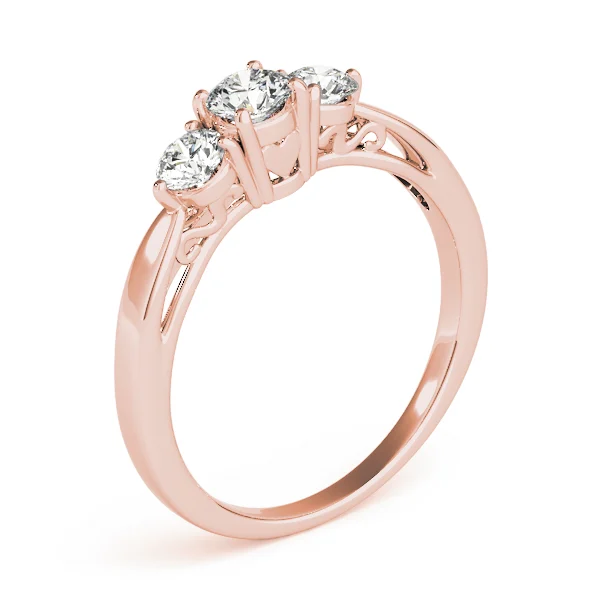 3-Stone Prong Set Engagement Rings - Image 12