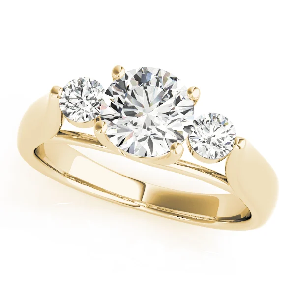 3-Stone Trellis Engagement Ring - Image 5