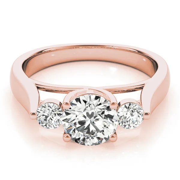 3-Stone Trellis Engagement Ring - Image 11