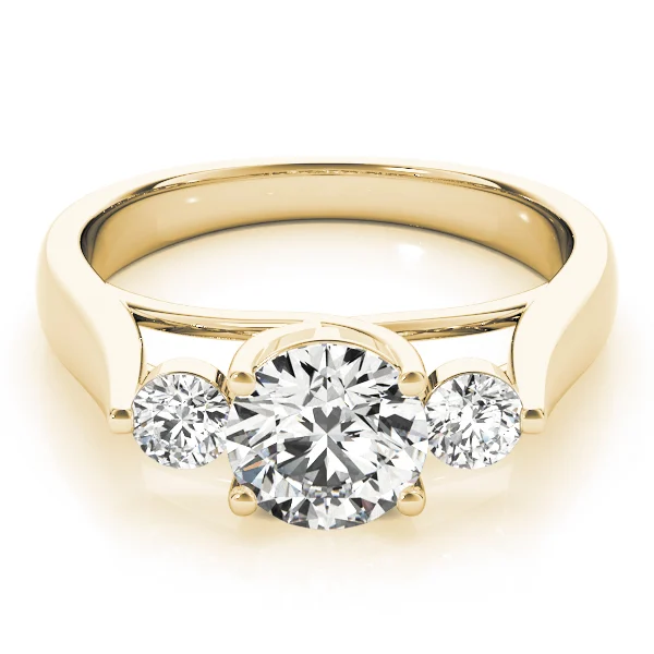 3-Stone Trellis Engagement Ring - Image 7