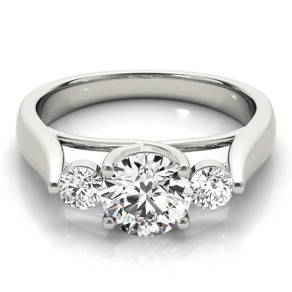 3-Stone Trellis Engagement Ring - Image 3