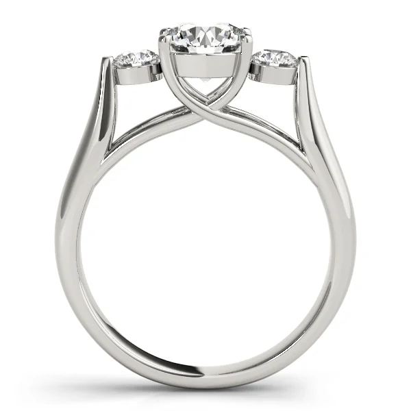 3-Stone Trellis Engagement Ring - Image 2