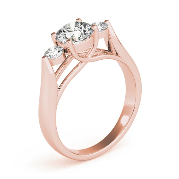 3-Stone Trellis Engagement Ring - Image 12