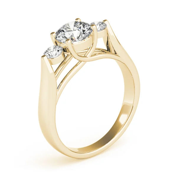 3-Stone Trellis Engagement Ring - Image 8