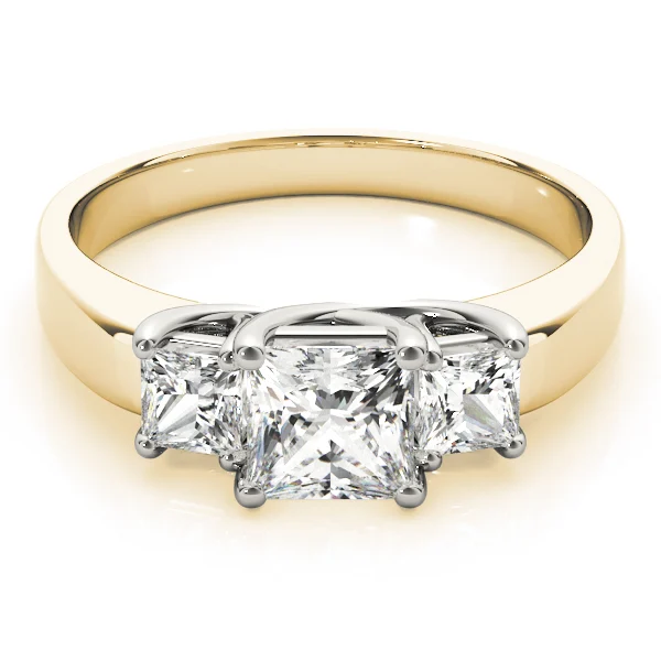 ENGAGEMENT RINGS 3 STONE PRINCESS - Image 7