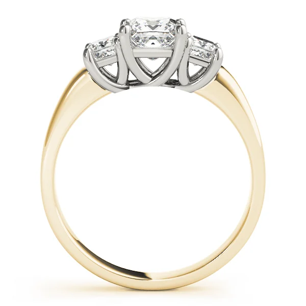 ENGAGEMENT RINGS 3 STONE PRINCESS - Image 6