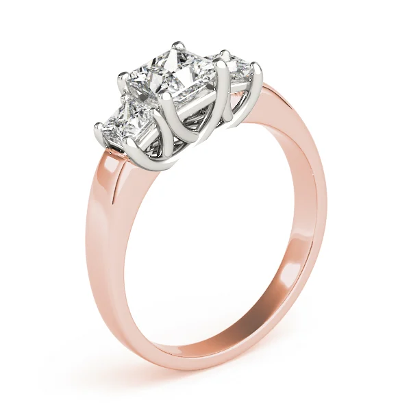 ENGAGEMENT RINGS 3 STONE PRINCESS - Image 12