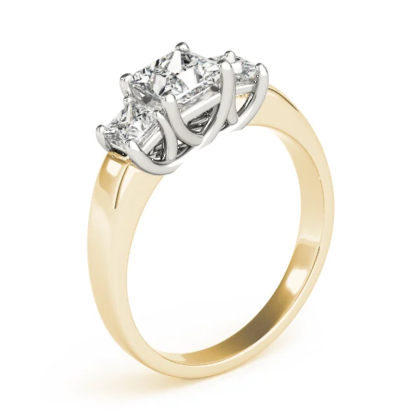 ENGAGEMENT RINGS 3 STONE PRINCESS - Image 8