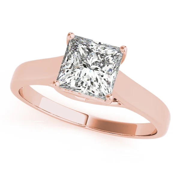 Solitaire Trellis Engagement Rings - Image 7