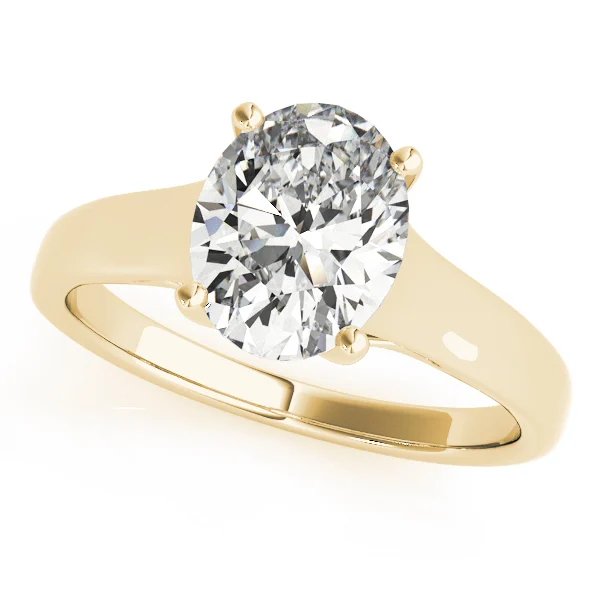 Solitaire Trellis Engagement Rings - Image 5