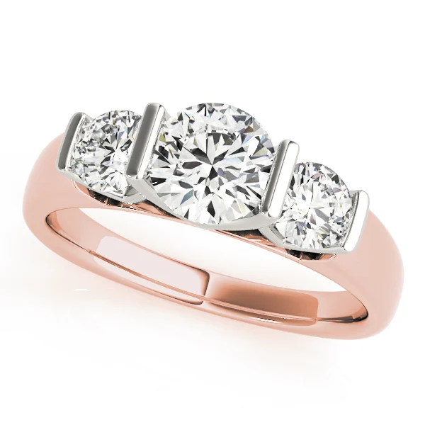 3-Stone Round Engagement Ring - Image 9