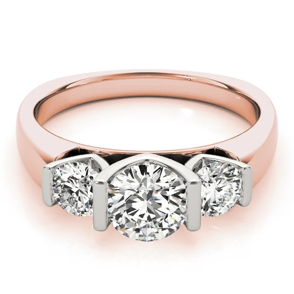 3-Stone Round Engagement Ring - Image 11
